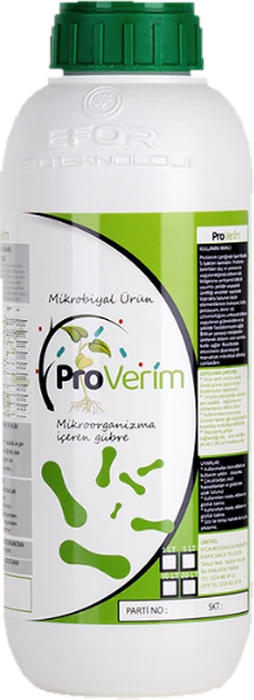 Proverim mikroorganizmalı gübre 1 litre şişe
